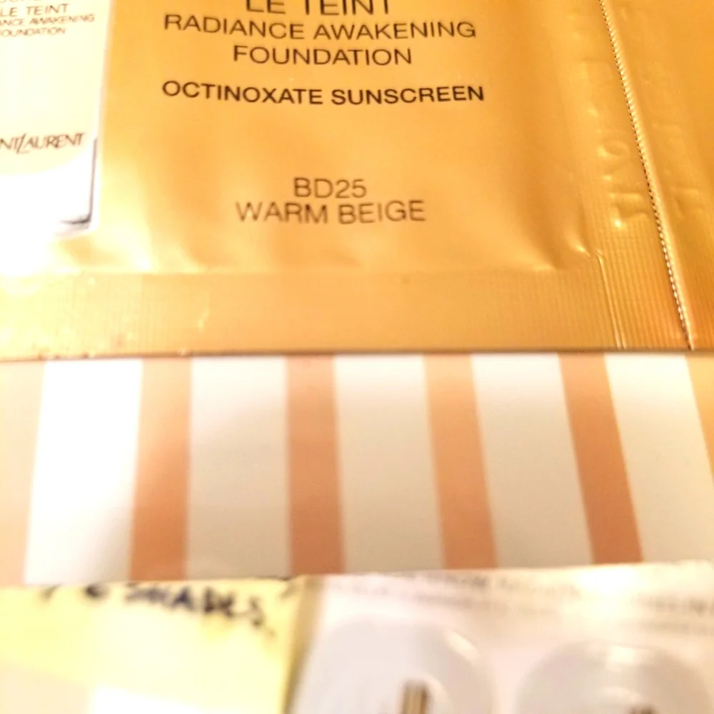 ✅6 Yves Saint Laurent Touche Éclat Le Teint Foundation & Concealer Highlighter!!